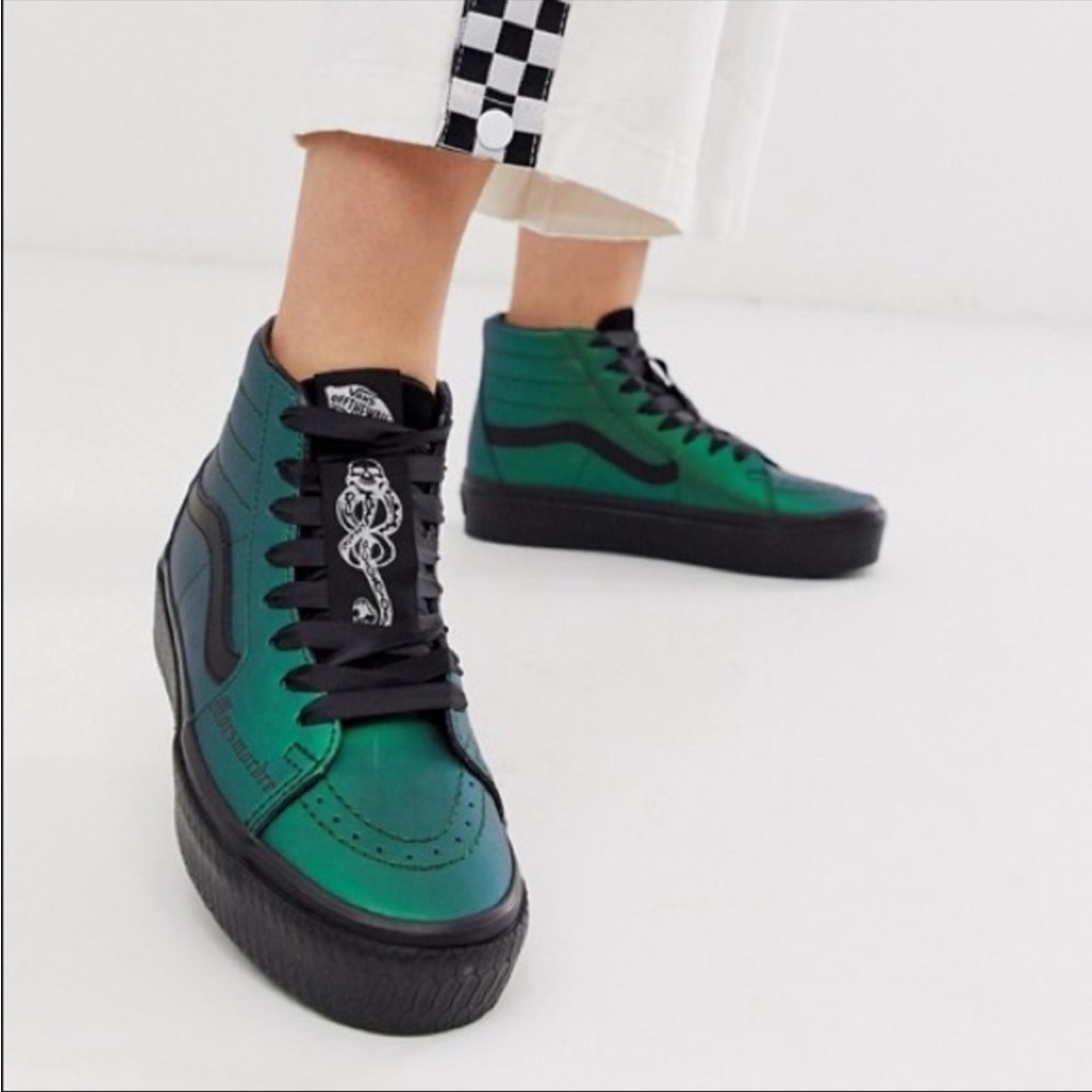 Vans x Harry Potter Sk8-Hi Platform‎ Dark Arts Sneaker Size 5 Women